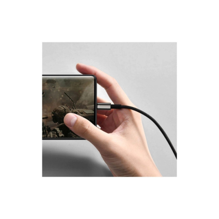 Дата кабель USB 2.0 AM to USB-C 2.0m 100W black Baseus (CAWJ000101)