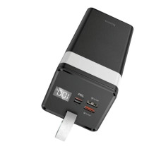 Батарея універсальна HOCO 50000mAh Powermaster PD/20W, QC/22.5W, Lamp, Black (J86A / 714738)
