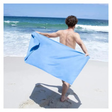 Туристичний рушник Naturehike Fitness NH20FS009 антибактеріальний 160 х 80 блакитний (6927595750100)