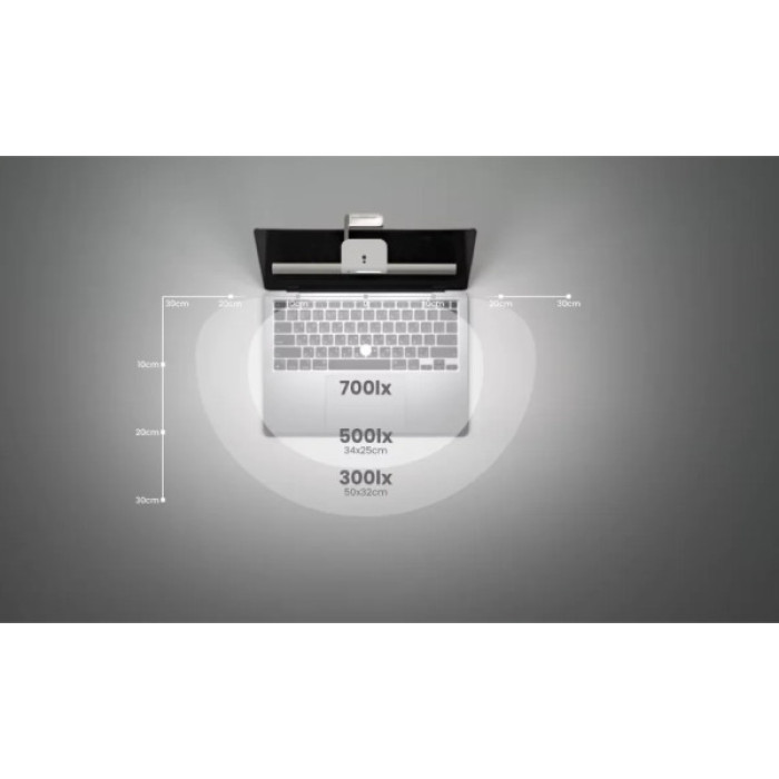 Настільна лампа BenQ Clip Laptop Bar (9H.W4EWT.ES5)