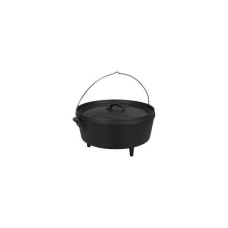 Котел туристичний Bo-Camp Dutch Oven Cast Iron 31 cm / 5 L Black (2122410) (DAS303290)