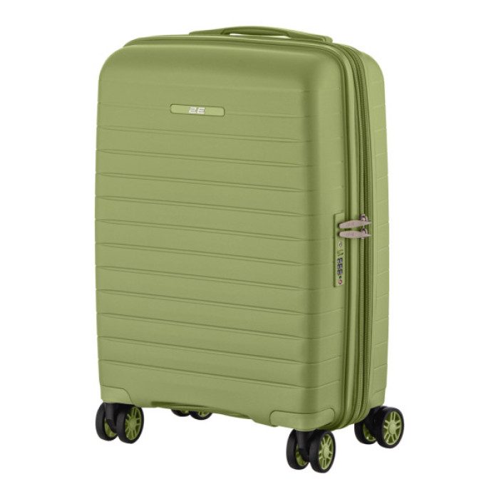 Набір валіз 2E Aero (M+S), оливково-зелені (2E-SPP-AERO-SET2-MG)