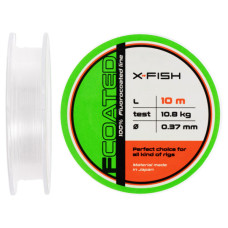 Флюорокарбон X-Fish FCoated 10m 0.37mm 10.8kg (1917.01.31)