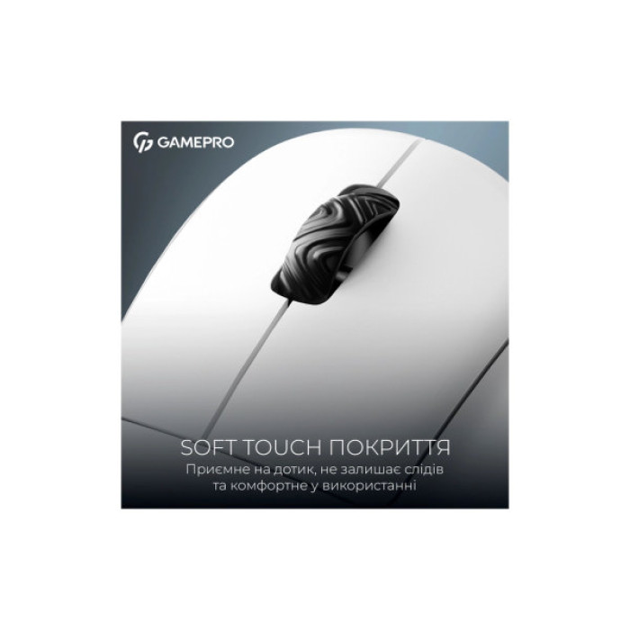 Мишка GamePro Asgard Loki Wireless/USB White (GM022W)