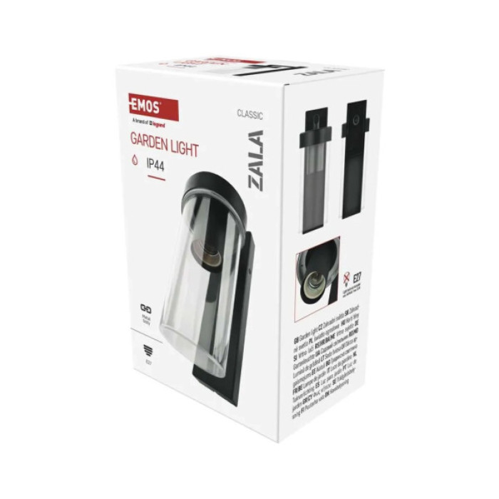 Світильник EMOS E27 15 Вт IP44 (ZGC010P)