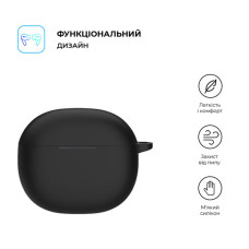 Чохол для навушників Armorstandart Hang Case для Xiaomi Redmi Buds 4 Active Black (ARM73538)