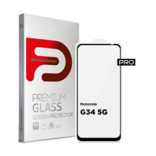 Скло захисне Armorstandart Pro Motorola G34 5G Black (ARM73850)