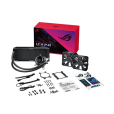 Система рідинного охолодження ASUS ROG STRIX LC II 240 Intel LGA 1700, 1200, 115x, 2011, 2011-3, 2066 AMD AM4, TR4 (90RC00E0-M0UAY0)
