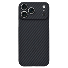 Чохол до мобільного телефона BeCover FIBRA Carbonite MagSafe Apple iPhone 17 Pro Black (715409)