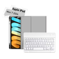 Чохол до планшета BeCover with keyboard Apple iPad Mini 7 2024 Gray (712994)