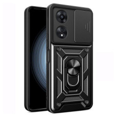 Чохол до мобільного телефона BeCover Military Oppo A58 4G Black (710713)