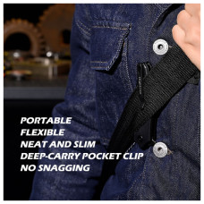 Ніж Hightron Mini Ventura, D2, G10, чорний, сталевий stonewash клинок (HK05BLKS)