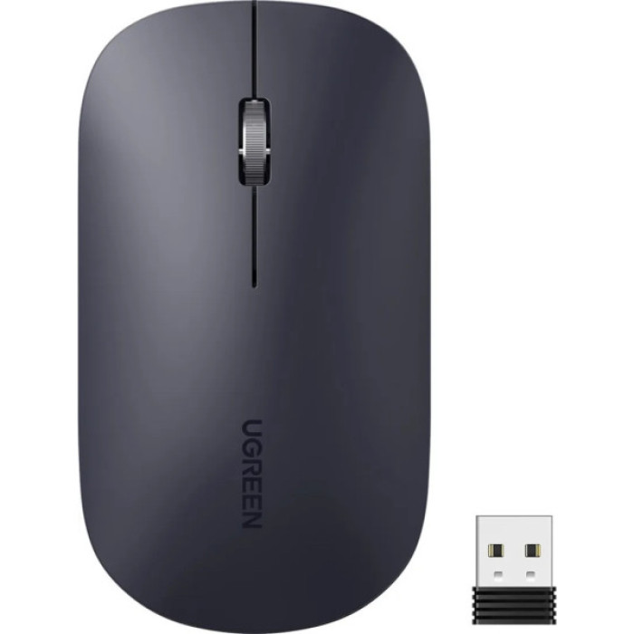 Мишка Ugreen MU001 Portable Wireless Black (90372)