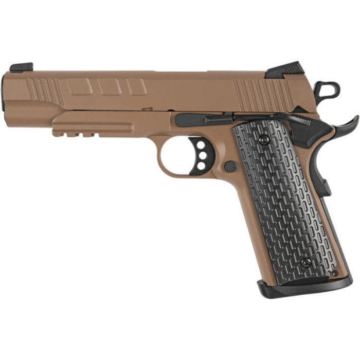 Страйкбольний пістолет Evolution E911 Defender Tan Green Gas (EP0511-T)