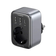 Зарядний пристрій UGREEN 3xUSB 30W Outlet Extender (2хUSB-A+USB-C) CD314 (90613)