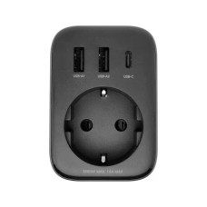 Зарядний пристрій UGREEN 3xUSB 30W Outlet Extender (2хUSB-A+USB-C) CD314 (90613)