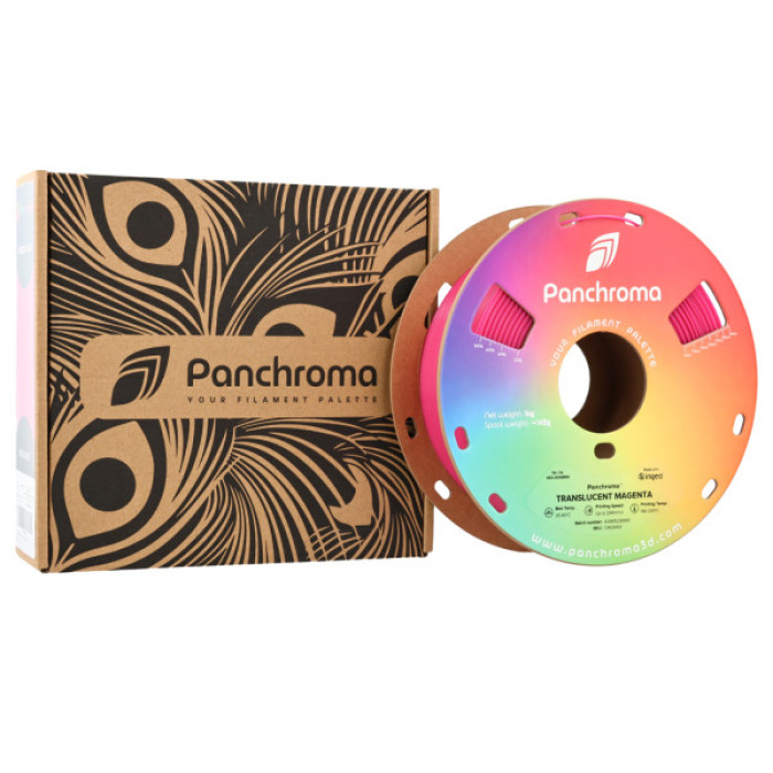 Пластик для 3D-принтера Polymaker PLA PANCHROMA TRANSLUCENT 1,75mm 1kg MAGENTA (CA02002)
