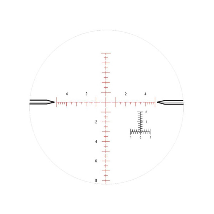 Оптичний приціл Nightforce ATACR 7-35x56 F1 ZeroS 0.1 сітка Mil Mil-C з підсвічуванням (C578)