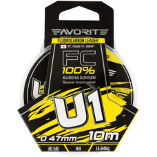 Флюорокарбон Favorite U1 FC 10m 8.0/0.47mm 30.5lb/13.84kg (1693.11.87)