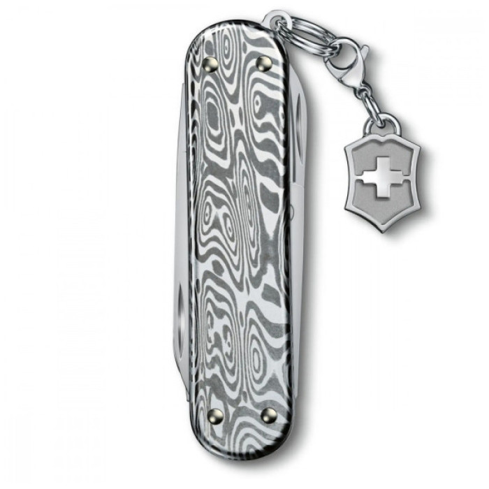 Ніж Victorinox Classic SD Brilliant Damast + брелок-лого (0.6221.34)