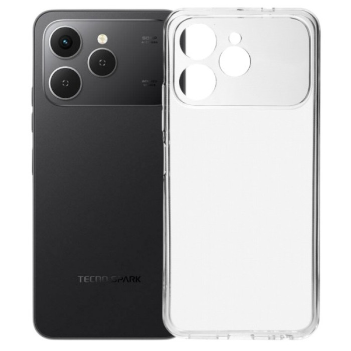 Чохол до мобільного телефона BeCover Tecno Spark 40 4G (KM5) Transparancy (715062)