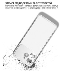 Чохол до мобільного телефона BeCover Tecno Spark 40 4G (KM5) Transparancy (715062)