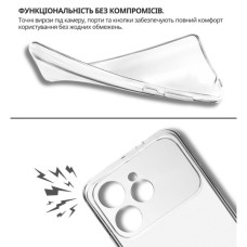 Чохол до мобільного телефона BeCover Tecno Spark 40 4G (KM5) Transparancy (715062)