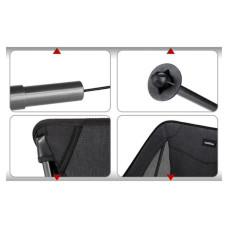 Крісло складане Naturehike Stellaluna L04 CNK2450JJ015, розмір M, чорне (6976023929410)