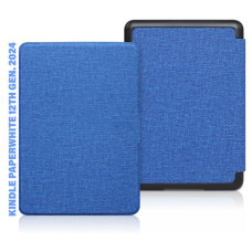 Чохол до електронної книги BeCover Smart Case Amazon Kindle Paperwhite 12th Gen. 2024 7"/Colorsoft (2024) Deep Blue (712845)