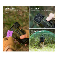 Ліхтар Flextail антимоскітний Flextail Evo Repel, зелений (ER4800-GN-i)