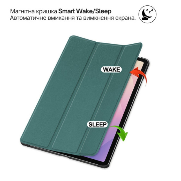 Чохол до планшета BeCover Smart Case Samsung Galaxy Tab S11 (SM-X730/X736) 11.0" Dark Green (714648)