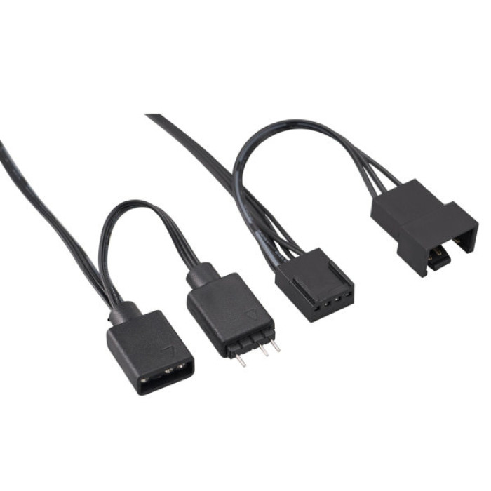 Кулер до корпусу 1stPlayer FS7 Black (FS7-BK-1IN1)