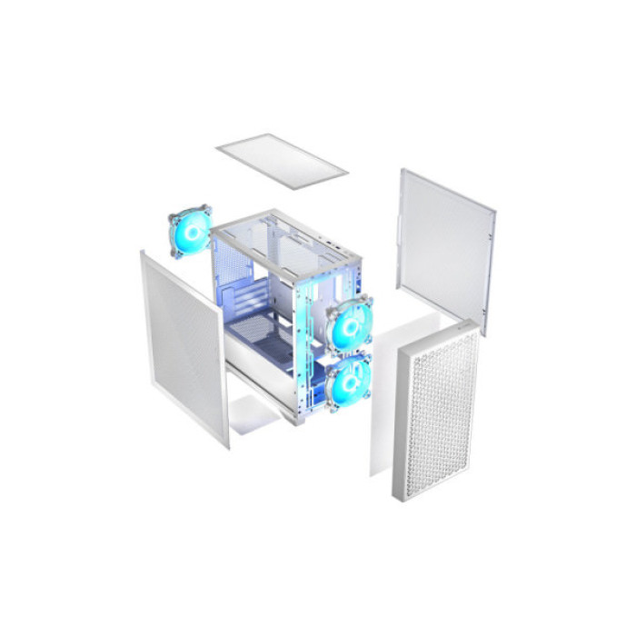 Корпус Logic concept DART PRO ARGB MINI WHITE (AM-DART-PRO-ARGB-20)