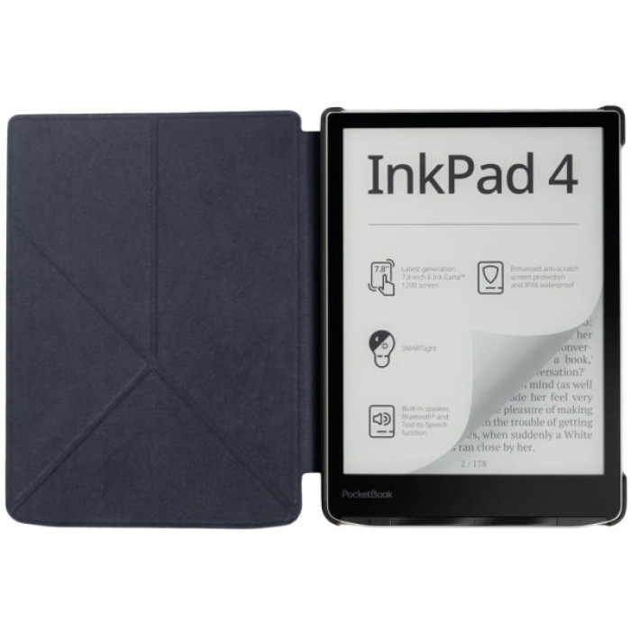 Чохол до електронної книги BeCover Ultra Slim Origami PocketBook 743G InkPad 4/InkPad Color 2/InkPad Color 3 (7.8") Don''t Touch (713086)