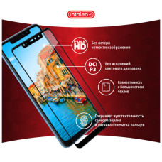 Скло захисне Intaleo Full Glue Glass Samsung A50 Black (1283126491641)
