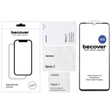 Скло захисне BeCover Nubia V70 Max 10D Black (713557)