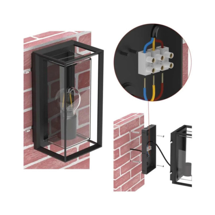 Світильник EMOS E27 IP44 15W (ZGH010P)