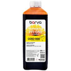 Чорнило Barva Canon PFI-050 Special, 1 л, Yellow pigmented (C050-998)