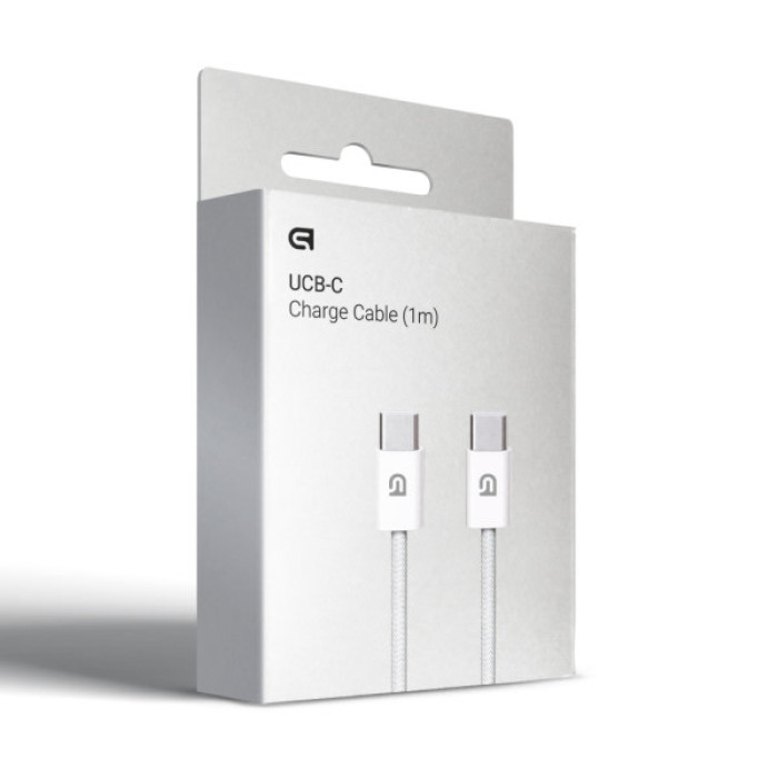Дата кабель USB-C to USB-C 1.0m White Armorstandart (ARM72698)
