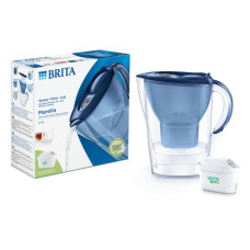 Фільтр-глечик Brita Marella Memo MXPro 2.4л (1.4л води) з фільтр-картриджем, синій (1052799)