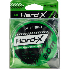Флюорокарбон X-Fish Hard-X 20m (clear) 0.18mm 2.45kg (1917.03.81)