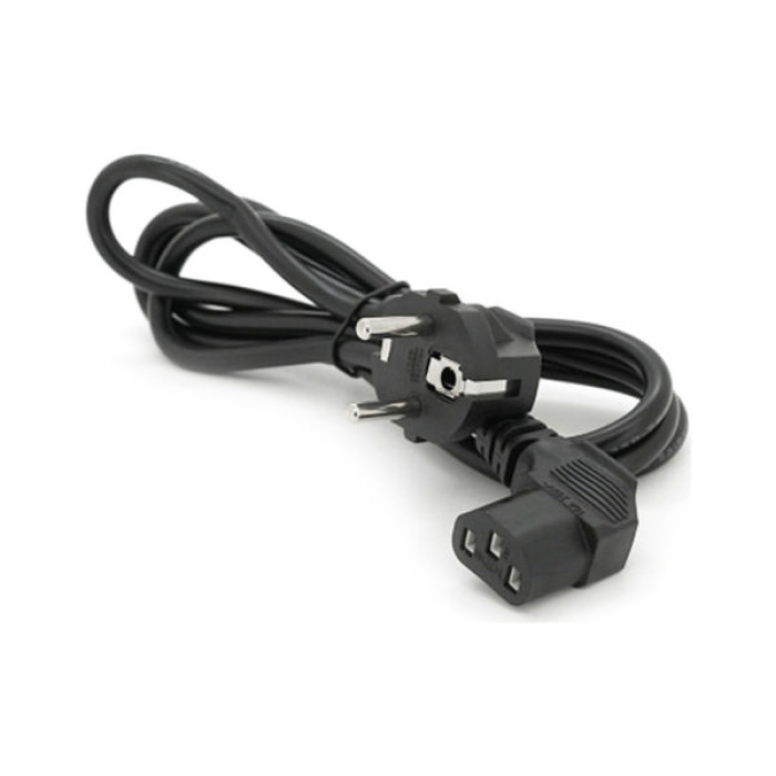 Кабель живлення C13 1.5m 0.75mm2 90° corner Voltronic (PC-186A CEE7/7-C13-CCA15)