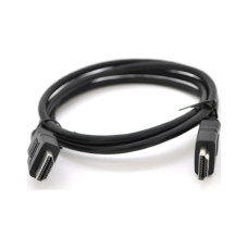 Кабель мультимедійний HDMI M to HDMI M 1.2m V1.4 black Merlion (YT-HDMI(M)/(M)-1.2mW-H181)