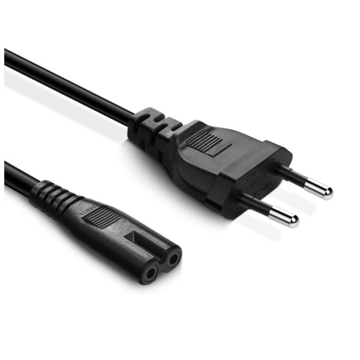 Кабель живлення C7 2m black ColorWay (CW-CBP085-BK)