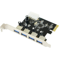 Контролер Dynamode USB 3.0 4 ports to PCI-E (USB3.0-4-PCIE)