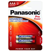 Батарейка Panasonic AAA LR03 Pro Power * 2 (LR03XEG/2BP)