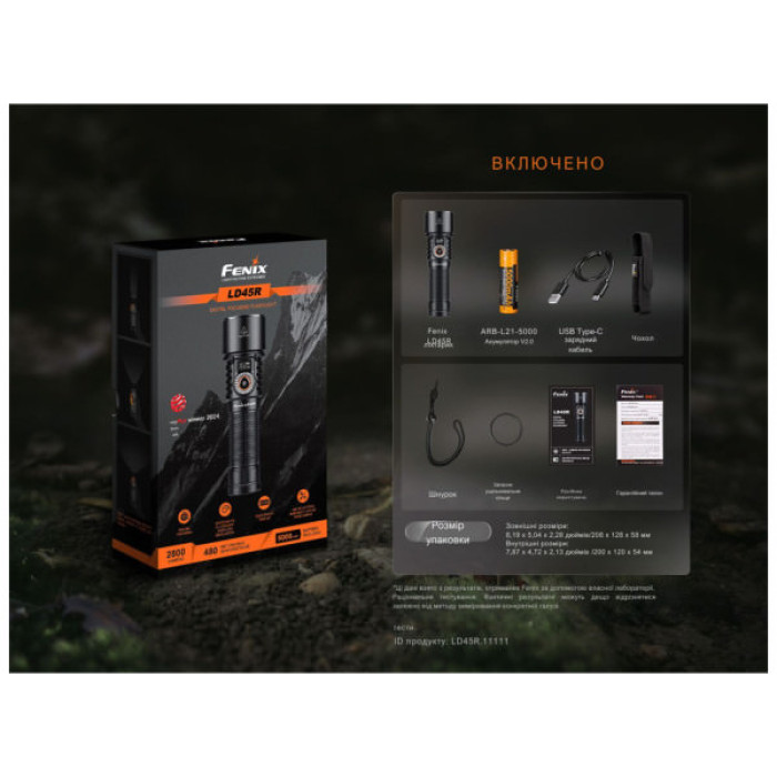 Ліхтар Fenix LD45R