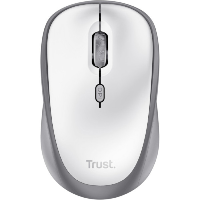 Мишка Trust Yvi+ Silent Wireless/Bluetooth White (25513)