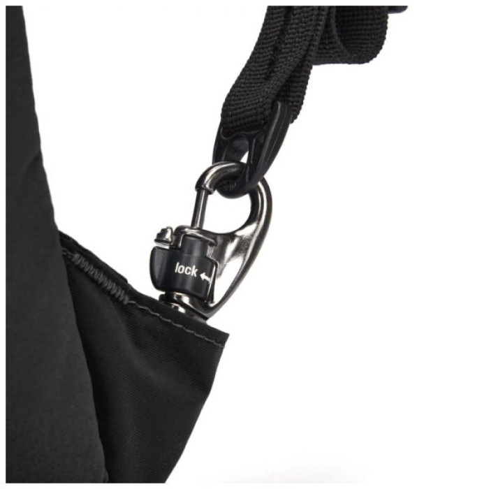 Рюкзак туристичний Pacsafe LS450 backpack чорний (40135138)