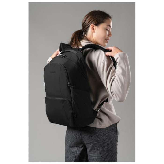 Рюкзак туристичний Pacsafe LS450 backpack чорний (40135138)